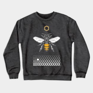 bee and honeycomb Crewneck Sweatshirt